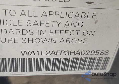 2017 Audi Q5 2.0T Premium z USA, uszkodzony, nr VIN WA1L2AFP3HA029588